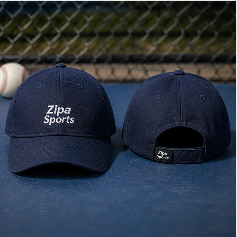 Custom junior youth cap manufactured by ZipaSports