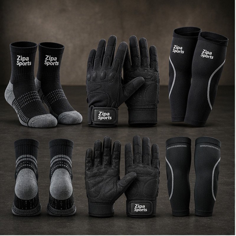 Custom elbow compression sleeves manufactured by ZipaSports