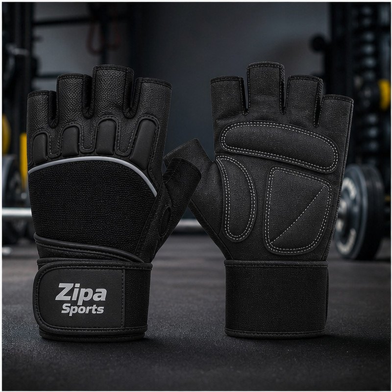 Custom training gym gloves manufactured by ZipaSports