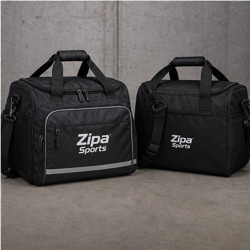 Custom coach and manager touchline bag manufactured by ZipaSports