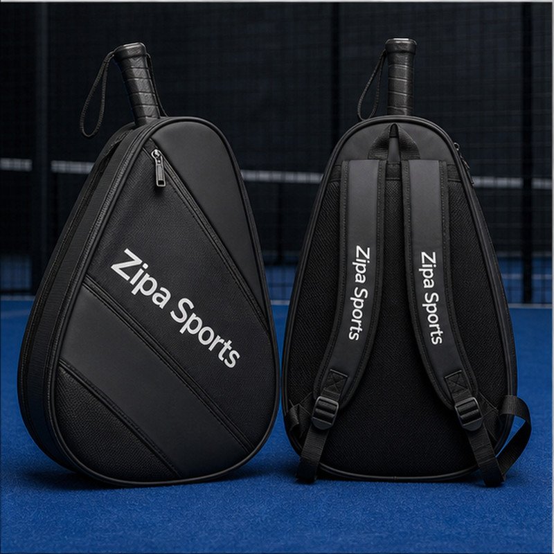 Custom racket and padel bag manufactured by ZipaSports