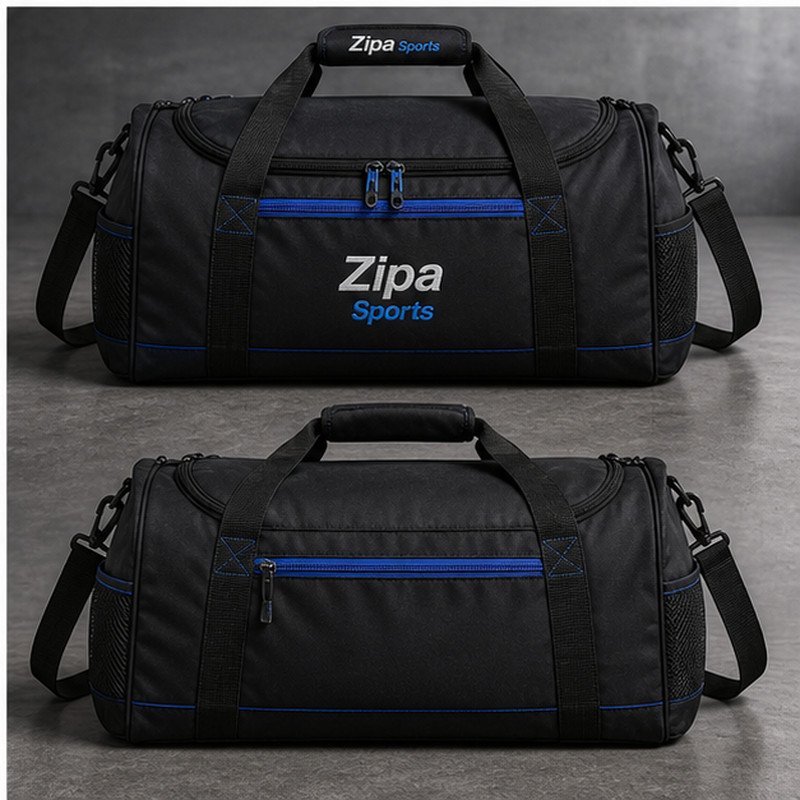 Custom wet-kit team holdall manufactured by ZipaSports
