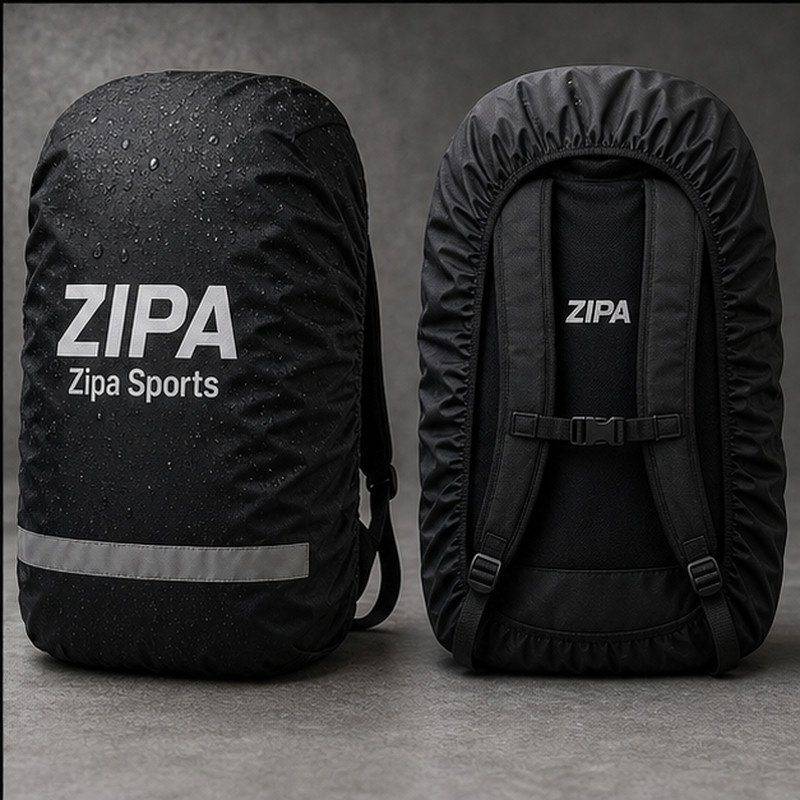 Custom backpack rain cover manufactured by ZipaSports