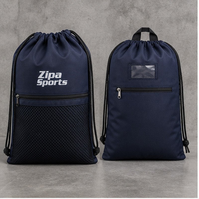 Custom travel laundry bag manufactured by ZipaSports