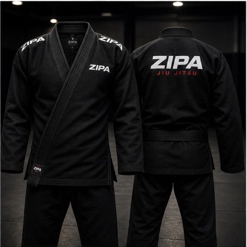 Custom BJJ gi jacket sold separately manufactured by ZipaSports