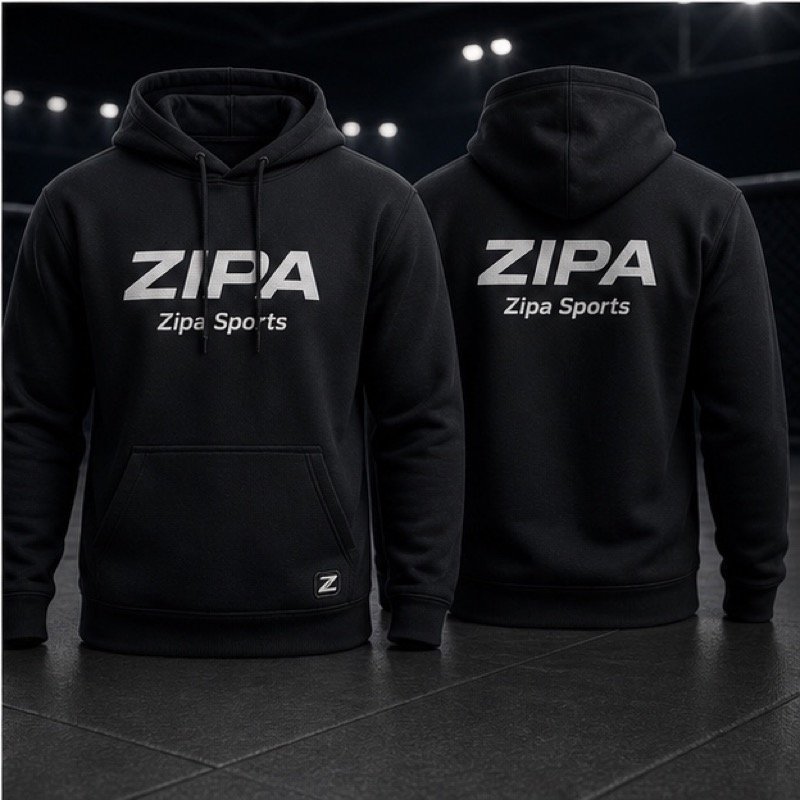 Custom judo club hoodie manufactured by ZipaSports