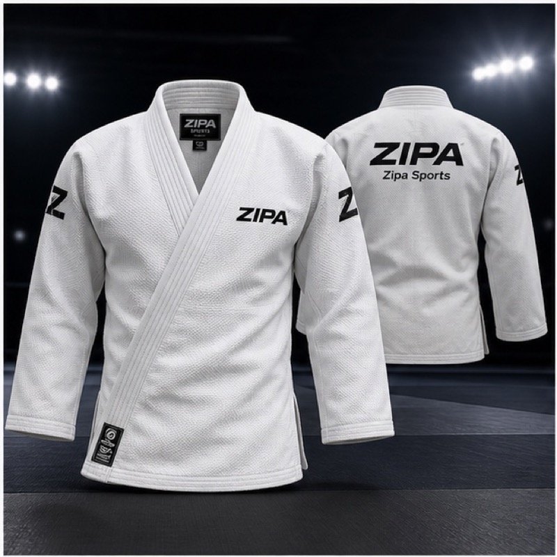 Custom judo gi jacket sold separately manufactured by ZipaSports