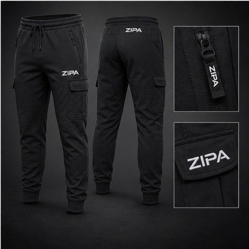 Custom krav maga cargo joggers manufactured by ZipaSports