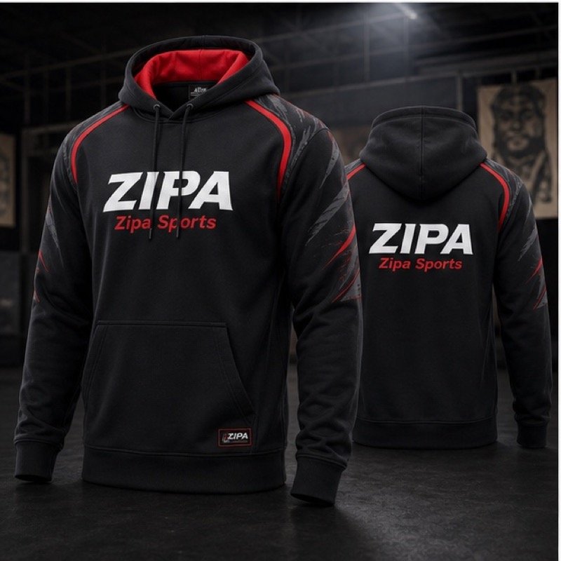 Custom kung fu club hoodie manufactured by ZipaSports
