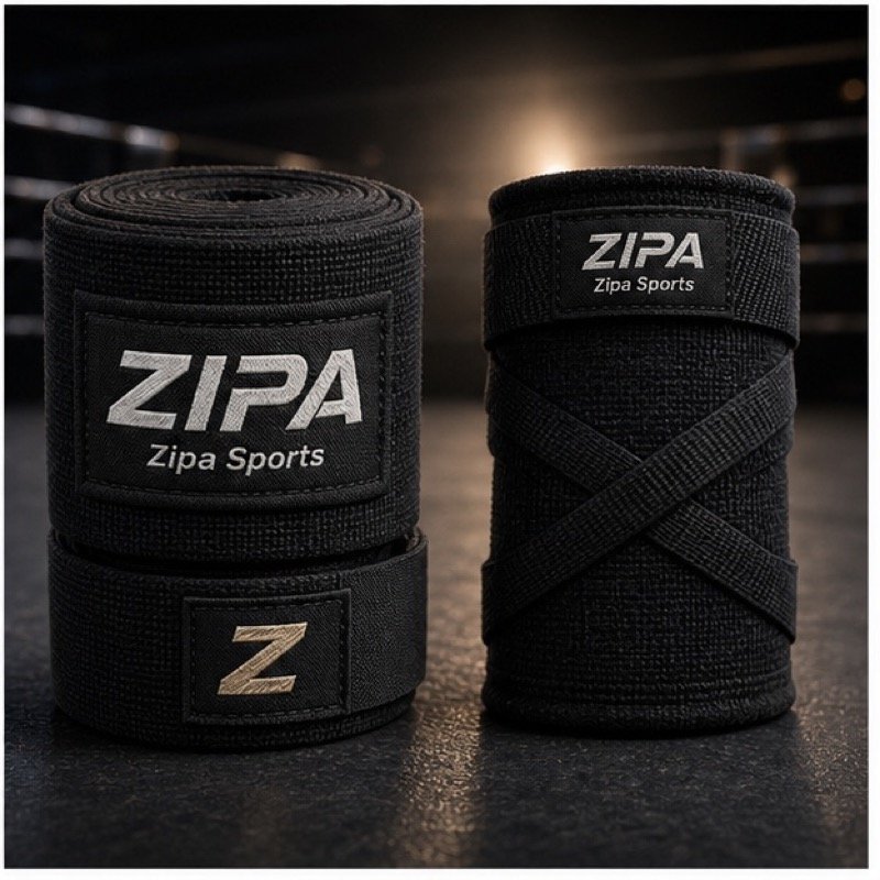 Custom MMA hand wraps designed for four ounce gloves by ZipaSports
