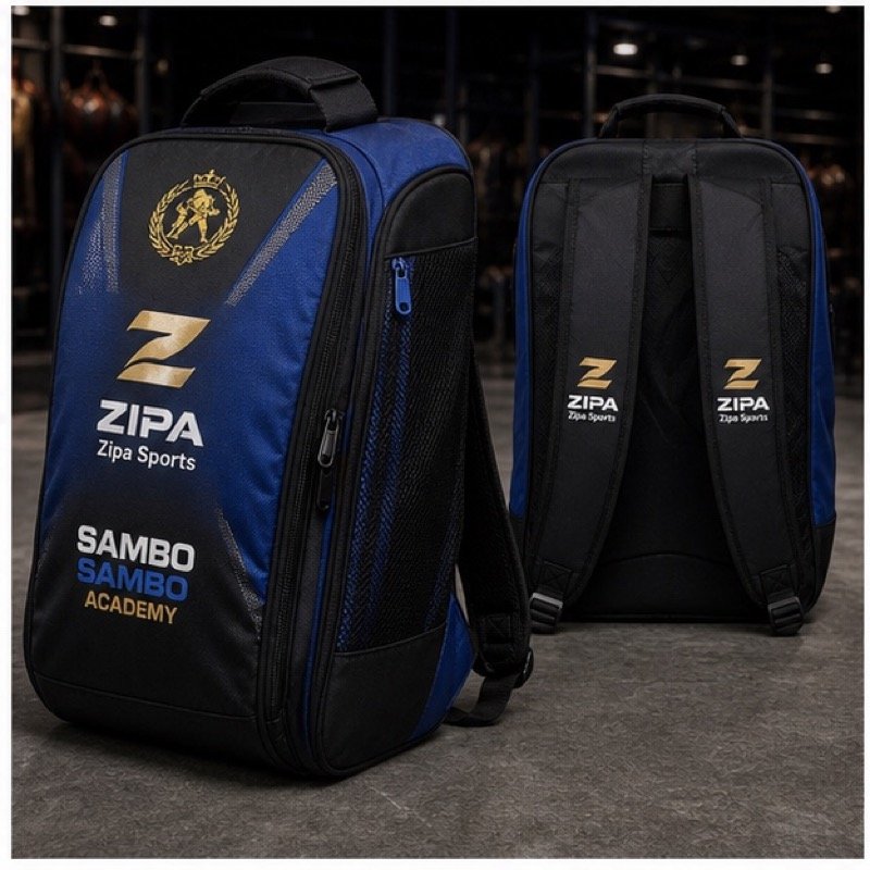 Custom ventilated sambo boot bag for sambovki wrestling boots by ZipaSports