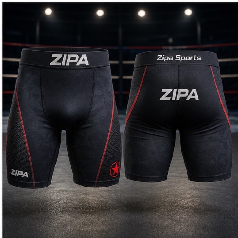 Custom sambo compression undershorts manufactured by ZipaSports