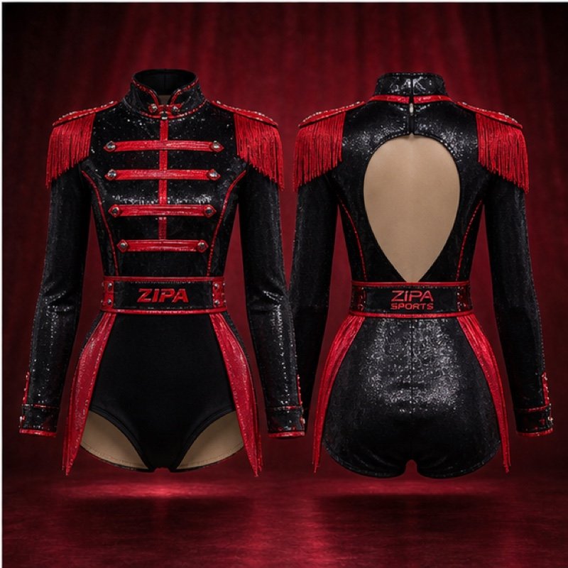 Custom ballet character dance costume manufactured by ZipaSports