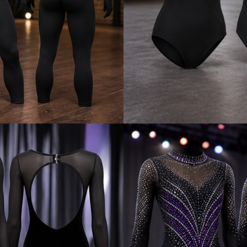 Custom men's dance bodysuit manufactured by ZipaSports