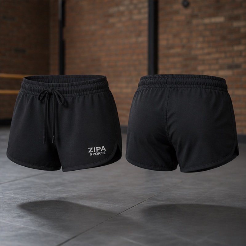 Custom ballet warm-up shorts manufactured by ZipaSports