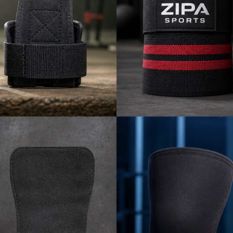 Custom gymnastics hand grips manufactured by ZipaSports