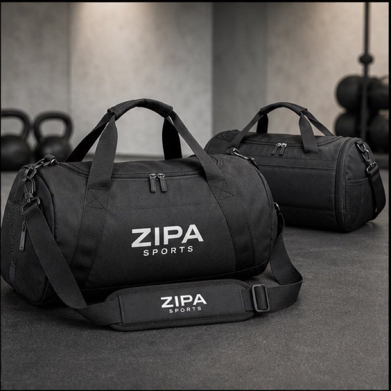 Custom junior gym holdall manufactured by ZipaSports
