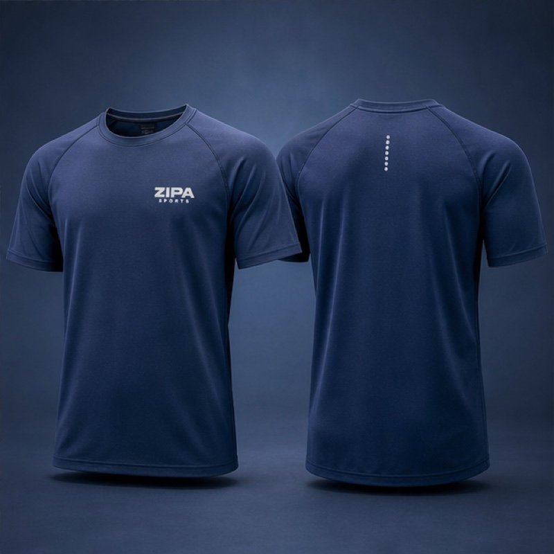 Custom junior gym training t-shirt manufactured by ZipaSports