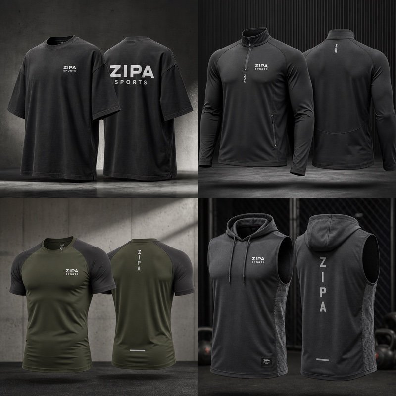 Custom raglan training t-shirt manufactured by ZipaSports