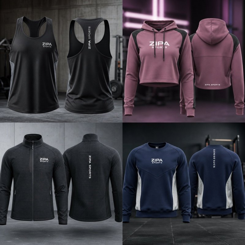 Custom grid fleece training mid-layer manufactured by ZipaSports