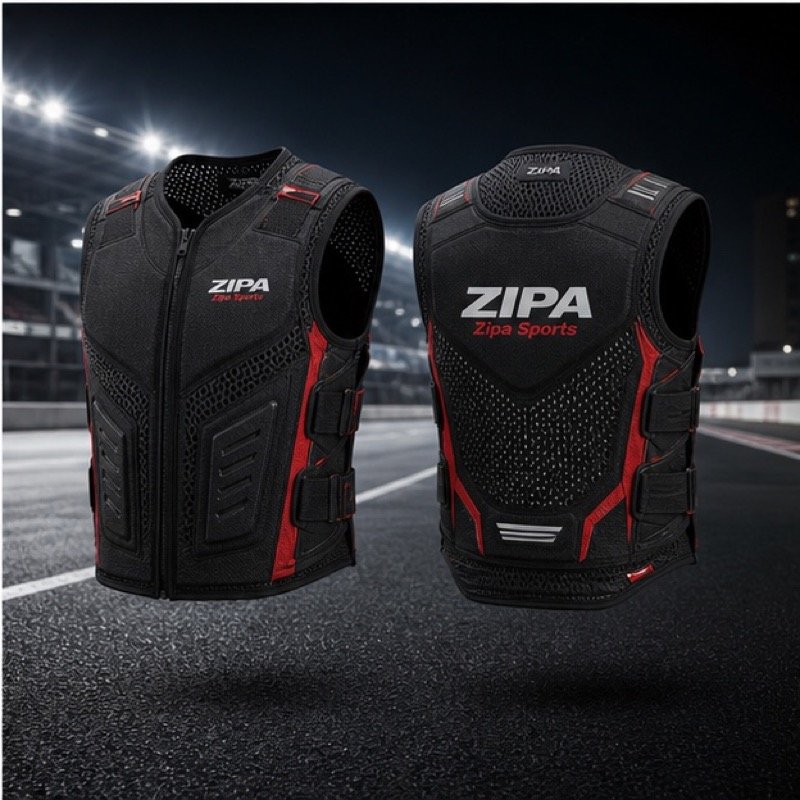 Custom motocross training bib manufactured by ZipaSports