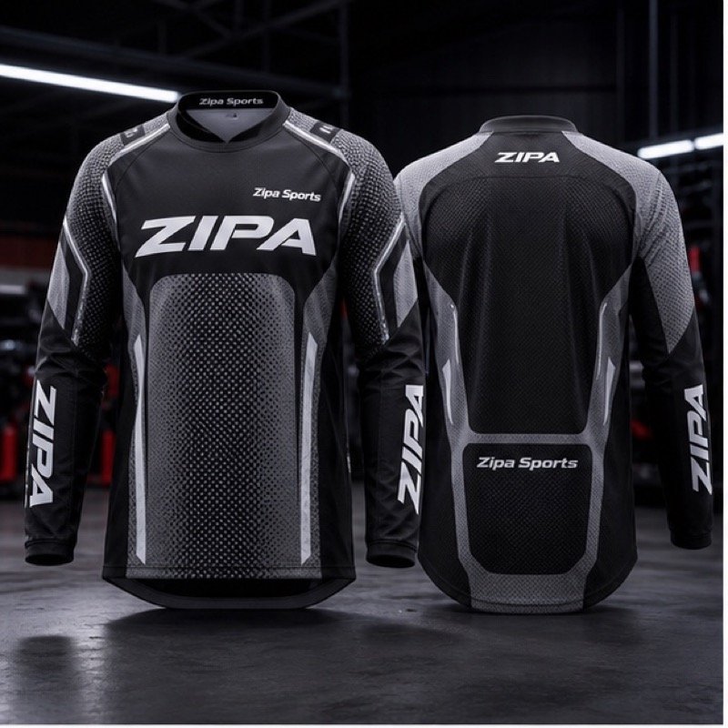 Custom vented motocross jersey manufactured by ZipaSports