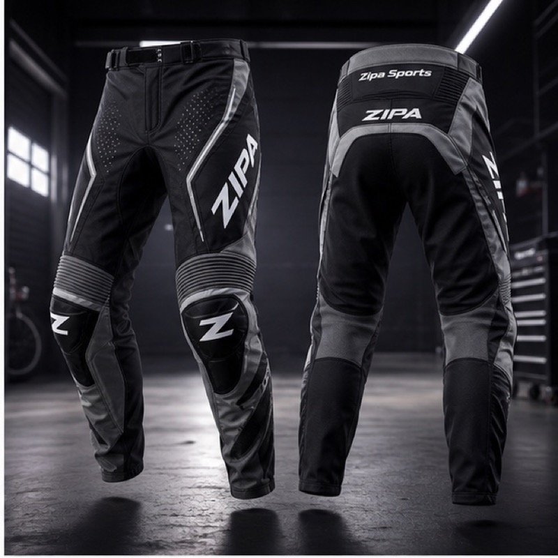 Custom vented motocross pant manufactured by ZipaSports