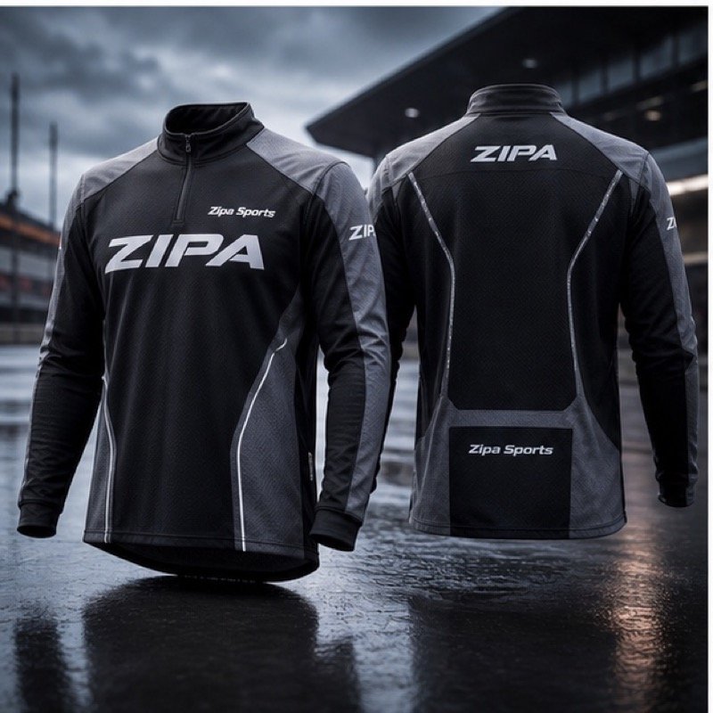 Custom winter motocross jersey manufactured by ZipaSports