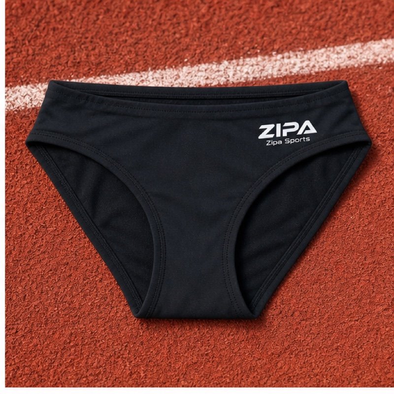 Custom athletics competition briefs manufactured by ZipaSports