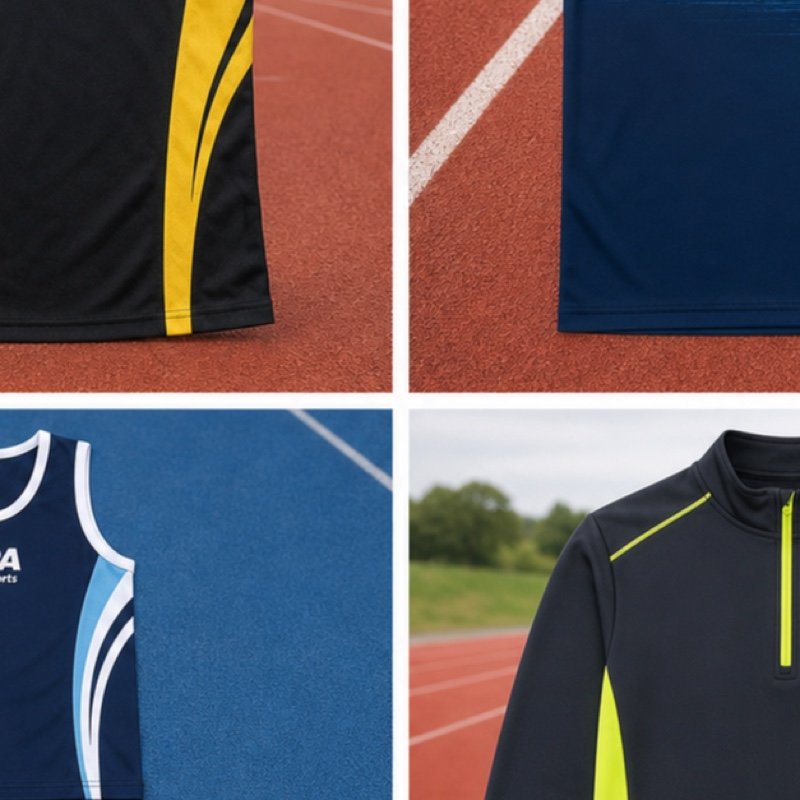 Custom cross country racing vest manufactured by ZipaSports