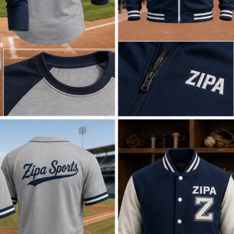 Custom three-quarter sleeve baseball raglan tee manufactured by ZipaSports