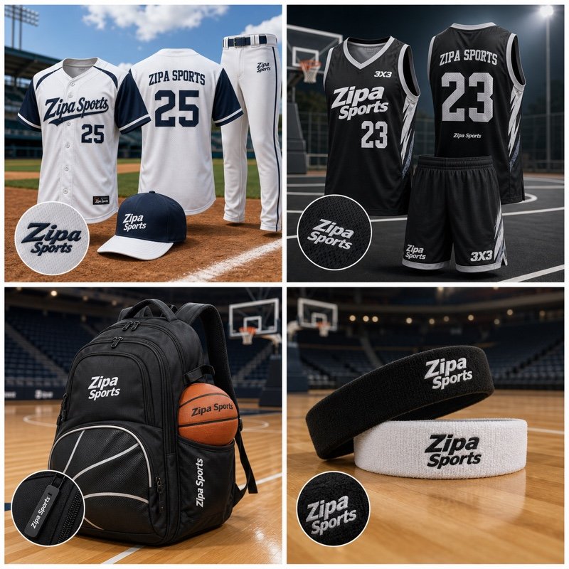 Custom basketball team backpack with ball pocket and shoe compartment manufactured by ZipaSports