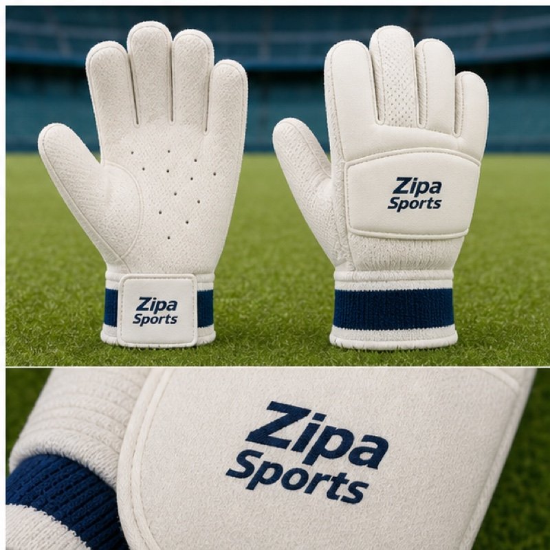 Custom wicketkeeping inner gloves with chamois palms manufactured by ZipaSports
