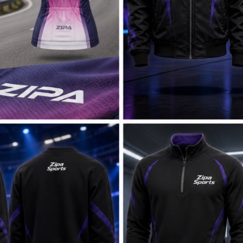 Custom women's cycling jersey with shaped panels manufactured by ZipaSports