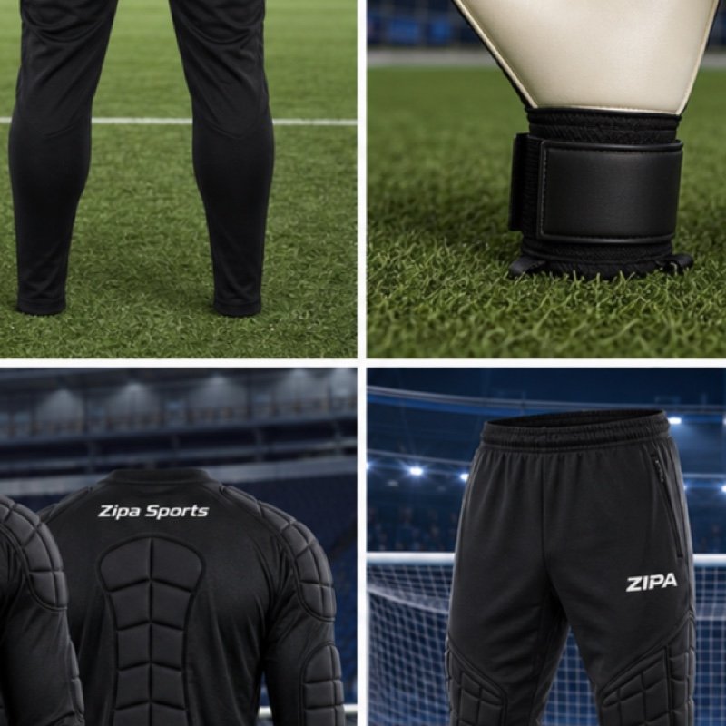Custom tapered football training trousers manufactured by ZipaSports