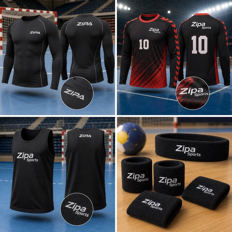 Custom sleeveless handball vest manufactured by ZipaSports