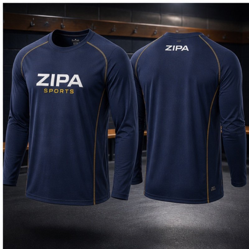Custom ice hockey sublimated warm-up shirt manufactured by ZipaSports