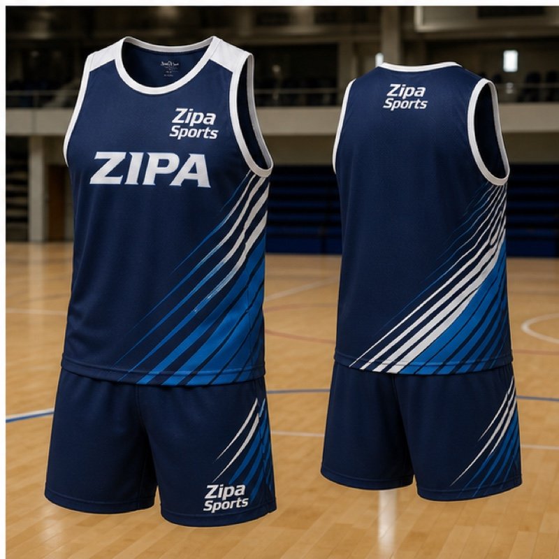 Custom men's mixed netball kit manufactured by ZipaSports