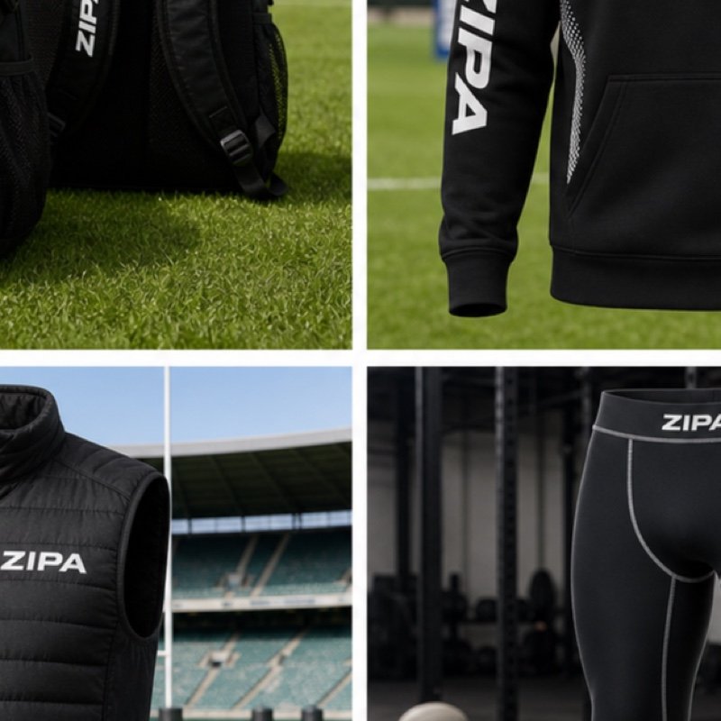 Custom rugby backpack with vented boot compartment manufactured by ZipaSports