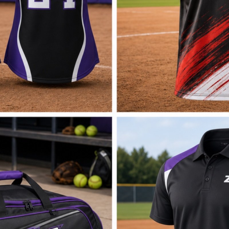 Custom sleeveless softball jersey with bound armholes manufactured by ZipaSports