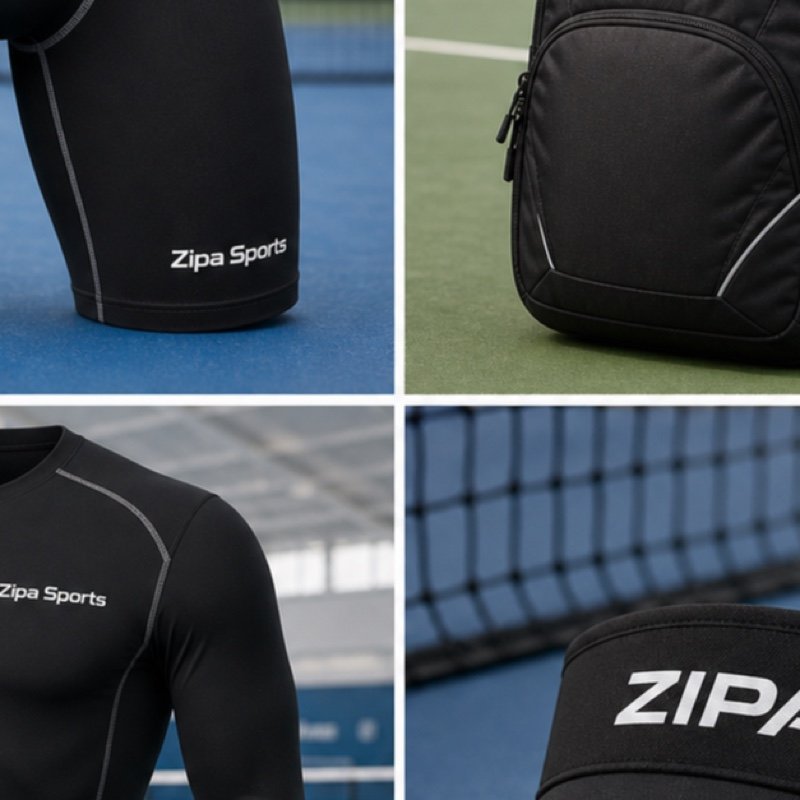 Custom men's tennis compression under-shorts manufactured by ZipaSports