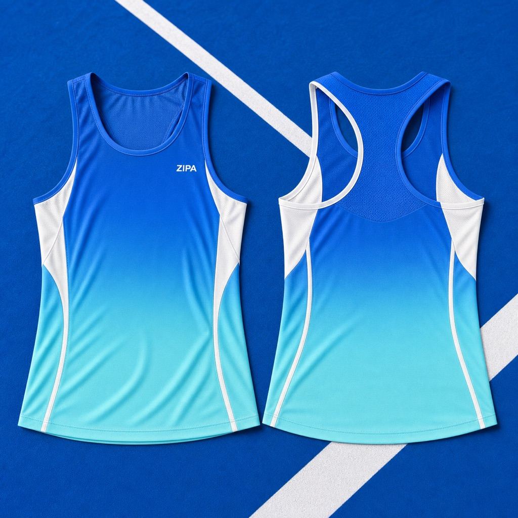 Sleeveless Court Tops
