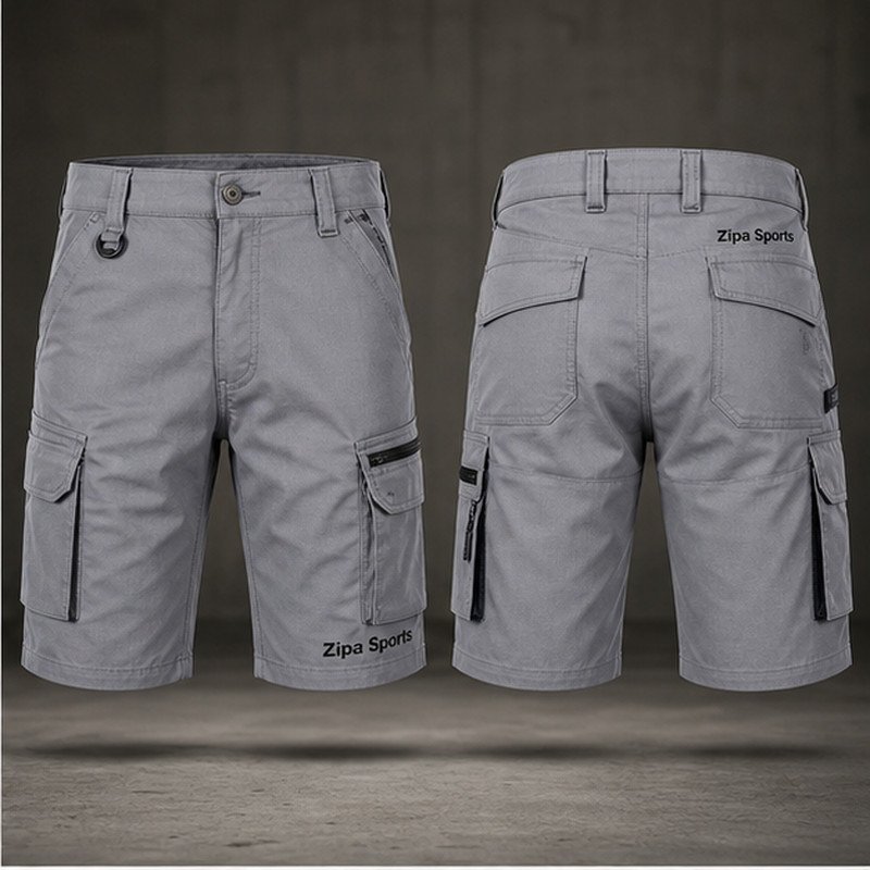 Custom lightweight summer work trousers manufactured by ZipaSports